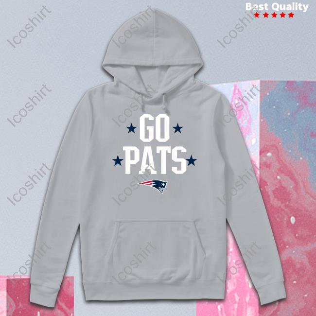 Devin McCourty Wearing New England Patriots Go Pats Hoodied Sweatshirt