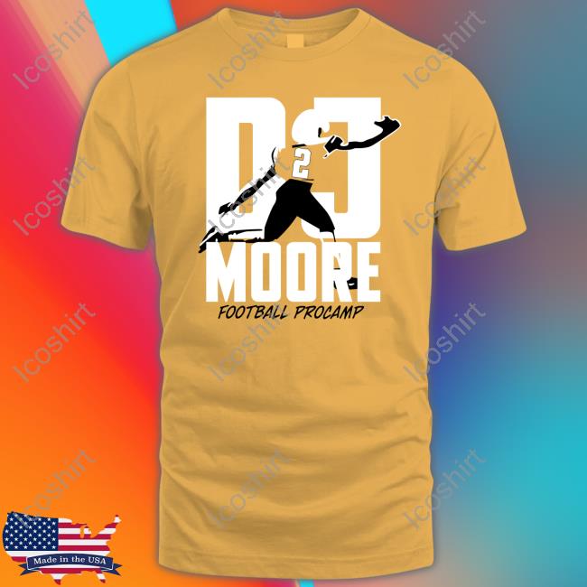 Dj Moore Football Procamp Long Sleeve Shirt Chicago Bears