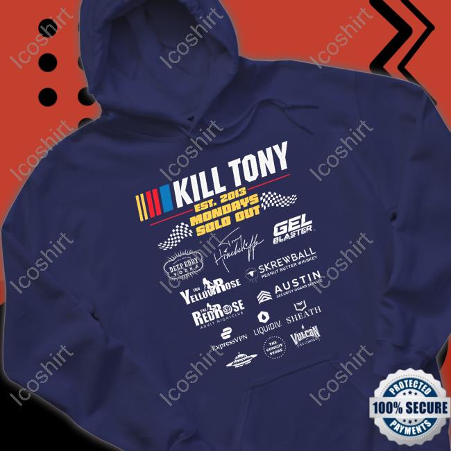 Kill Tony Merch Kill Tony Sponsor Long Sleeve Tee Kill Tony Merch Kill Tony Sponsor Long Sleeve Tee