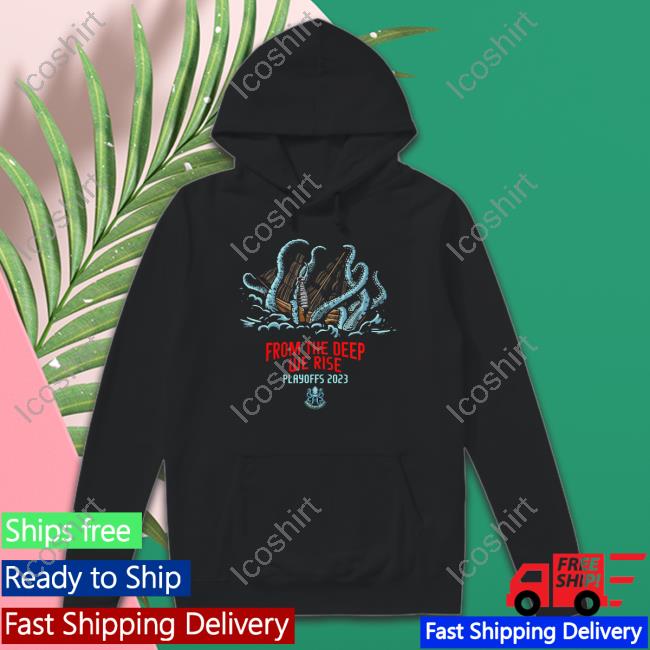 Emerald City Hockey From The Deep We Rise Playoffs 2023 Shirts Emerald City Hockey From The Deep We Rise Playoffs 2023 Shirts