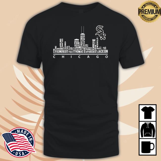 Chicago White Sox 2023 Players Skyline shirt Chicago White Sox 2023 Players Skyline shirt