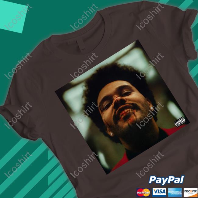 The Weeknd After Hours Album Cover Hoodie The Weeknd After Hours Album Cover Hoodie