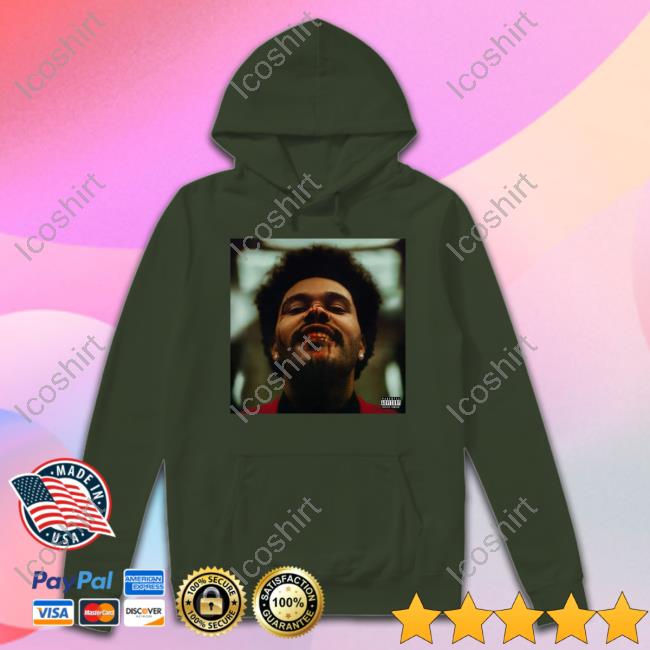 The Weeknd After Hours Album Cover Hoodie The Weeknd After Hours Album Cover Hoodie