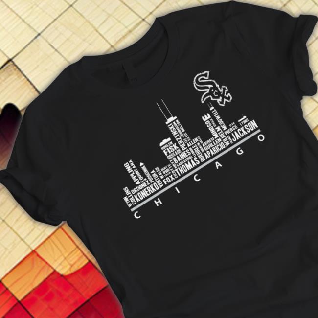 Chicago White Sox 2023 Players Skyline shirt Chicago White Sox 2023 Players Skyline shirt
