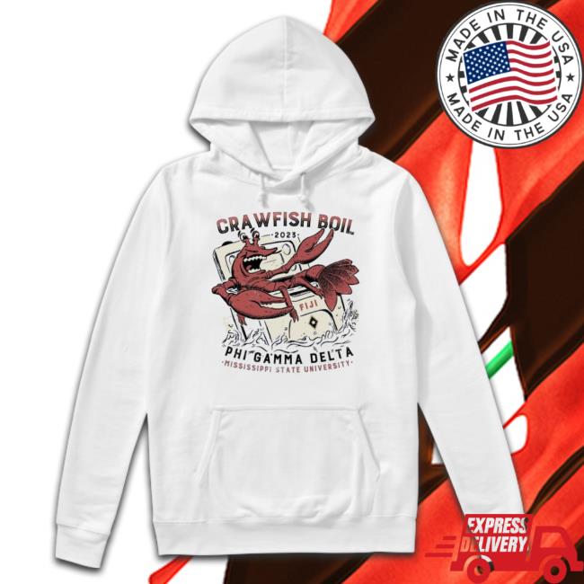 Mississippi State University Crawfish Boil 2023 Phi Gamma Delta Shirt Mississippi State University Crawfish Boil 2023 Phi Gamma Delta Shirt