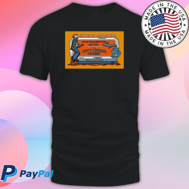 Official Charley Crockett City Opera House Traverse City, Mi Jun 26, 2023 Poster Crewneck Sweatshirt Official Charley Crockett City Opera House Traverse City, Mi Jun 26, 2023 Poster Crewneck Sweatshirt
