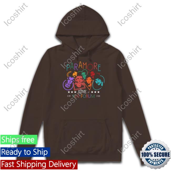 Official Paramore Live At Kia Forum Sweatshirt Eleanor Official Paramore Live At Kia Forum Sweatshirt Eleanor