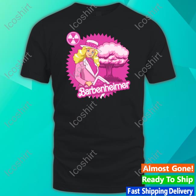 Teefury Barbenheimer Boom Hoodie Sweatshirt Teefury Barbenheimer Boom Hoodie Sweatshirt