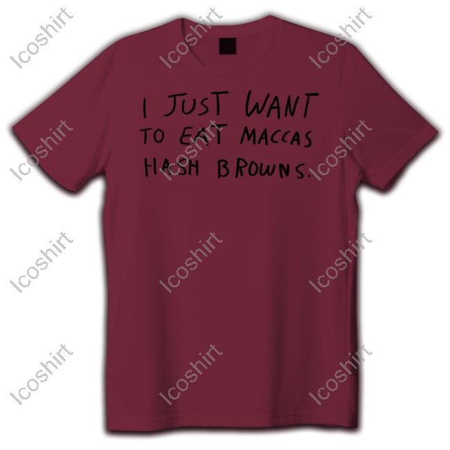 Lonelykidsclub I Just Want To Eat Maccas Hash Browns Hoodie Lonelykidsclub I Just Want To Eat Maccas Hash Browns Hoodie