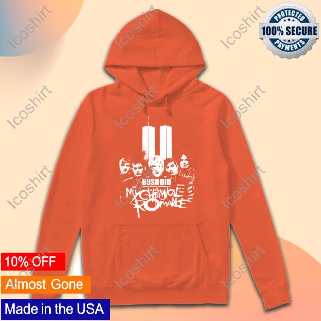 Bush Did Mychemical Romance Tee Shirt Bush Did Mychemical Romance Tee Shirt