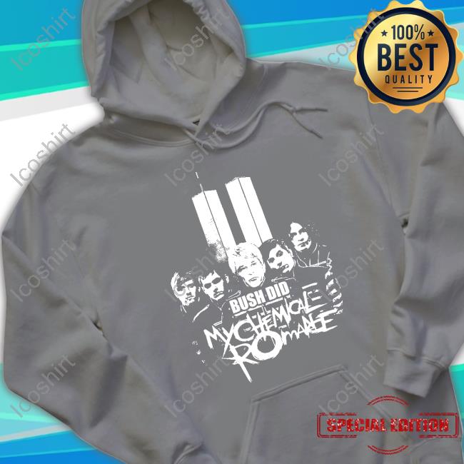 Bush Did Mychemical Romance Tee Shirt Bush Did Mychemical Romance Tee Shirt