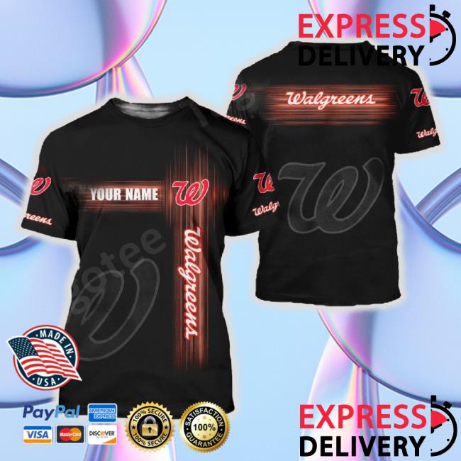 Official Walgreens Custom 3D Classic Shirt Jacket Official Walgreens Custom 3D Classic Shirt Jacket