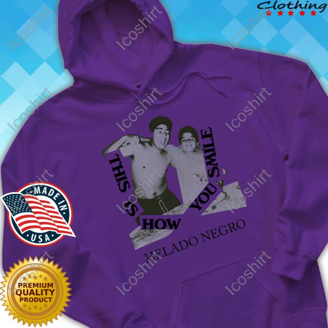 Ambient Inks Merch This Is How You Smile Helado Negro Tee Shirt Ambient Inks Merch This Is How You Smile Helado Negro Tee Shirt