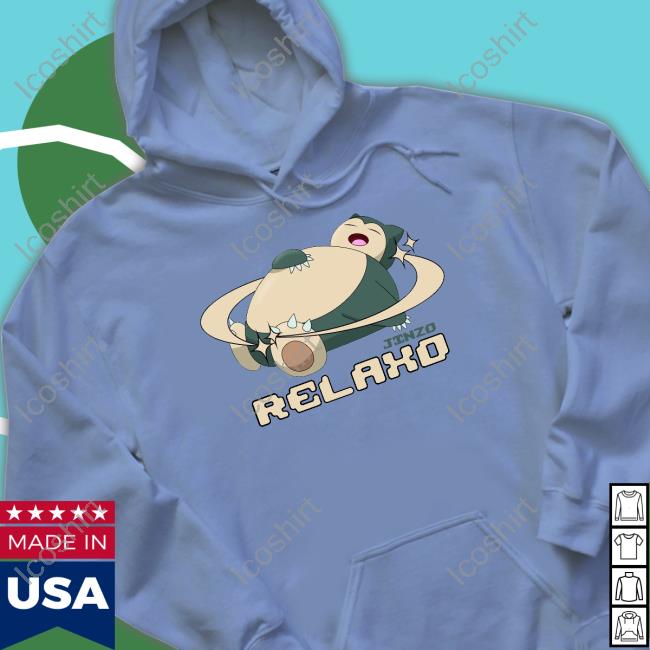 Jinzo Day Dreamer Relaxo Pokémon Hoodied Sweatshirt Jinzo Day Dreamer Relaxo Pokémon Hoodied Sweatshirt
