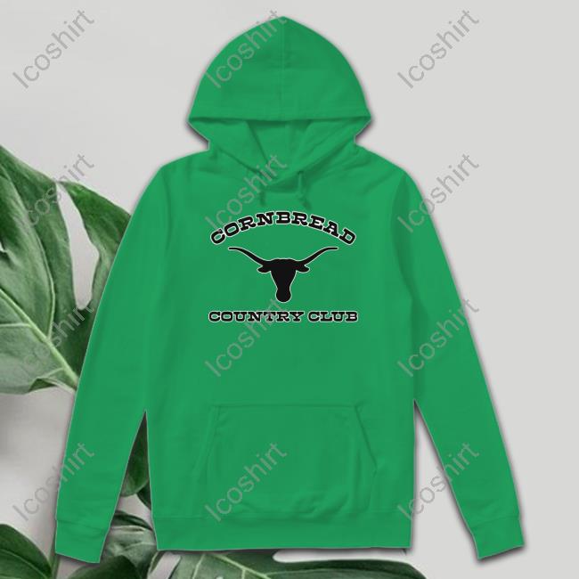 Cornbread Country Club Longhorn Texas Tee Shirt Cornbread Country Club Longhorn Texas Tee Shirt