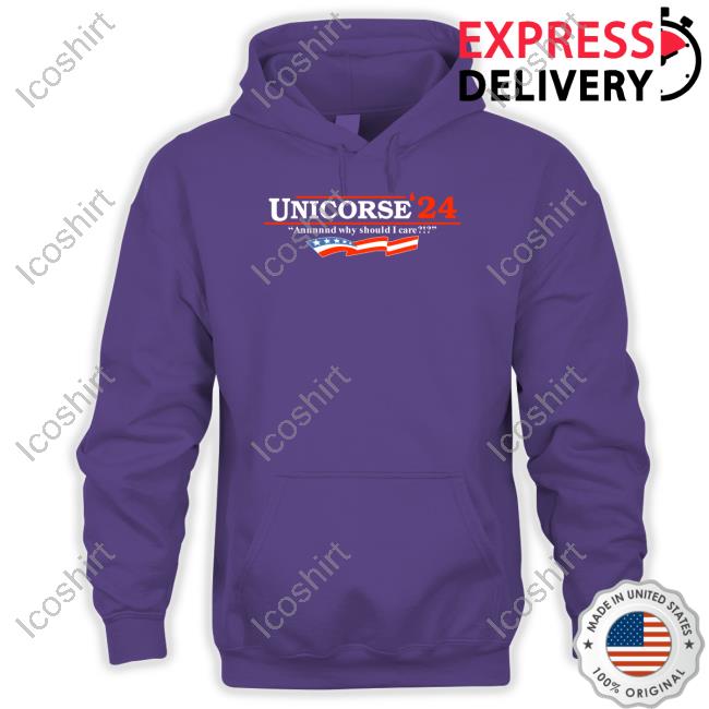 Official Unicorse 24 And Why Should I Care Shirt Official Unicorse 24 And Why Should I Care Shirt