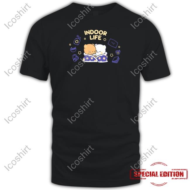 Milk Mocha Indoor Life Tee Shirt Milk Mocha Indoor Life Tee Shirt