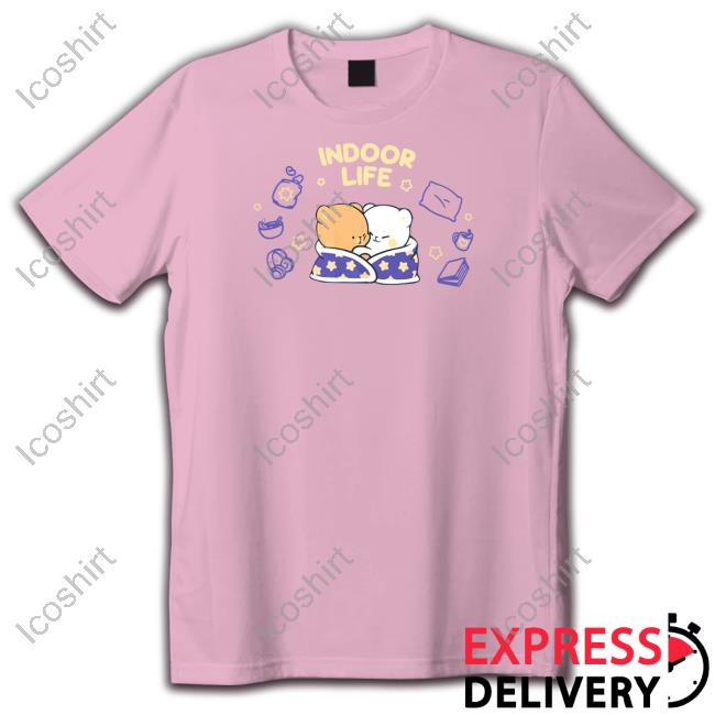 Milk Mocha Indoor Life Tee Shirt Milk Mocha Indoor Life Tee Shirt