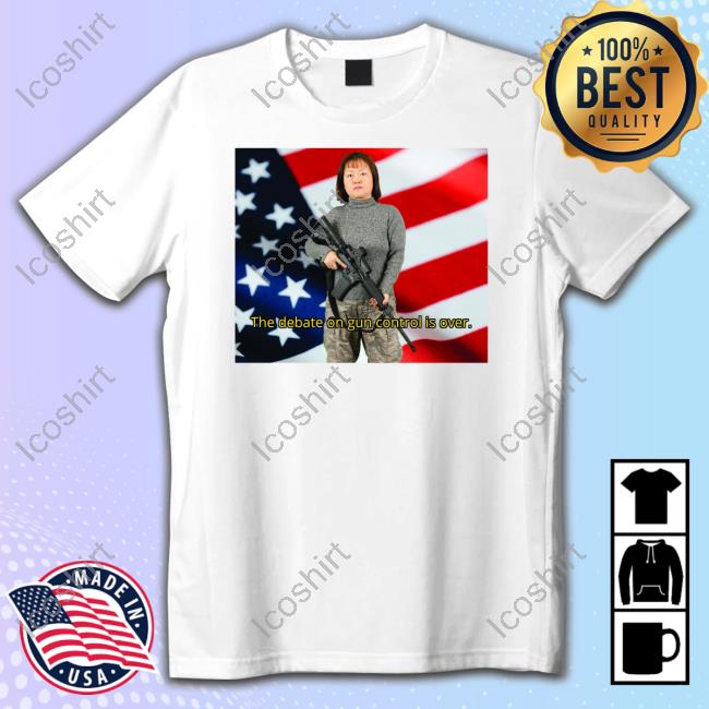 Spike Cohen Lily Tang Williams The Debate On Gun Control Is Over T Shirt Spike Cohen Lily Tang Williams The Debate On Gun Control Is Over T Shirt