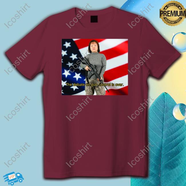 Spike Cohen Lily Tang Williams The Debate On Gun Control Is Over T Shirt Spike Cohen Lily Tang Williams The Debate On Gun Control Is Over T Shirt