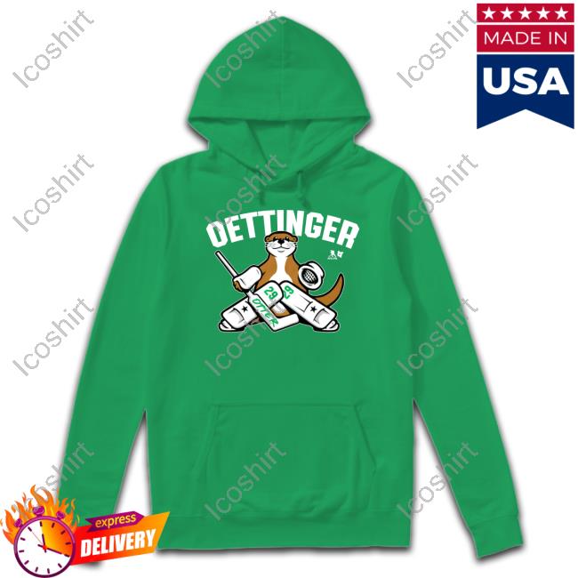 Dallas Hockey Jake Oettinger Otter Shirts Dallas Hockey Jake Oettinger Otter Shirts
