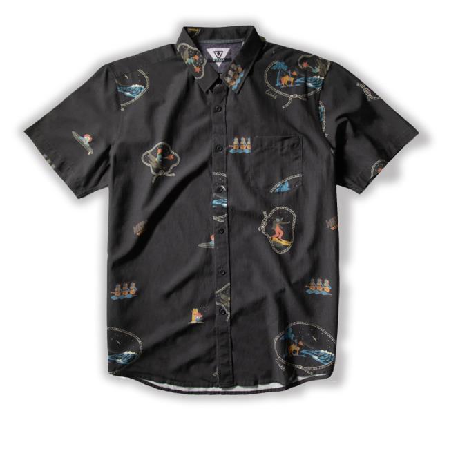 Slutboardshop Vissla Soren Wavy West Eco Phantom Long Sleeve T Shirt Slutboardshop Vissla Soren Wavy West Eco Phantom Long Sleeve T Shirt