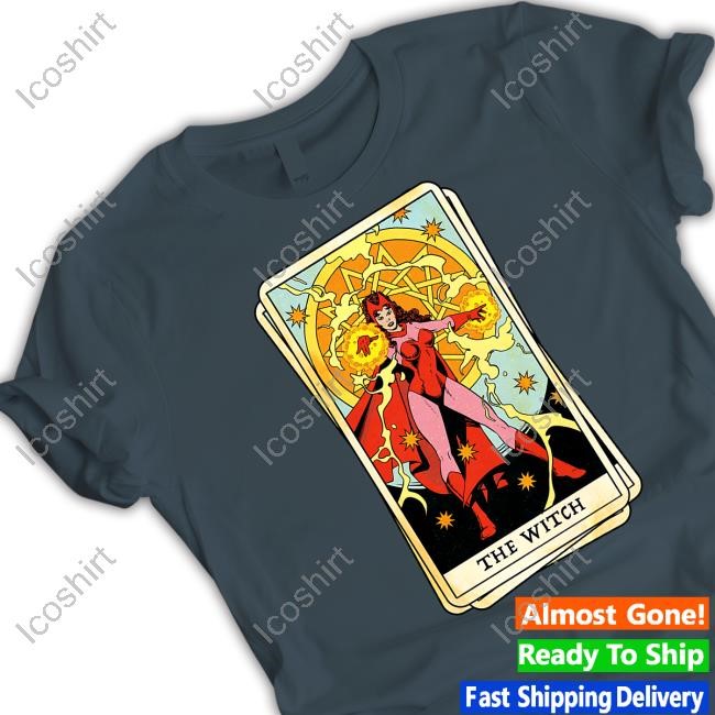 Tarot Scarlet Witch As The Witch Card Tee Tarot Scarlet Witch As The Witch Card Tee