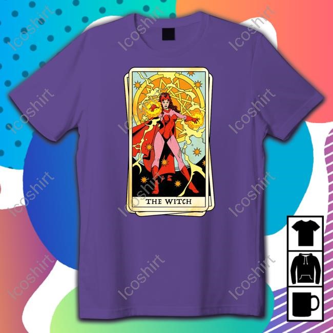 Tarot Scarlet Witch As The Witch Card Tee Tarot Scarlet Witch As The Witch Card Tee