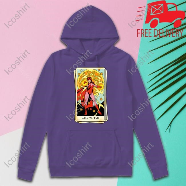 Tarot Scarlet Witch As The Witch Card Tee Tarot Scarlet Witch As The Witch Card Tee